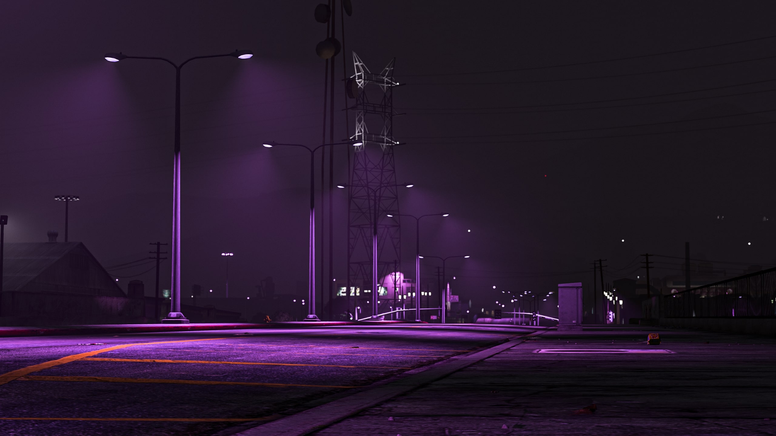 Streetlights 2.0 | Purple • ⚙️ Improvements • 💡 Streetlights — GTA 5 RP Redux