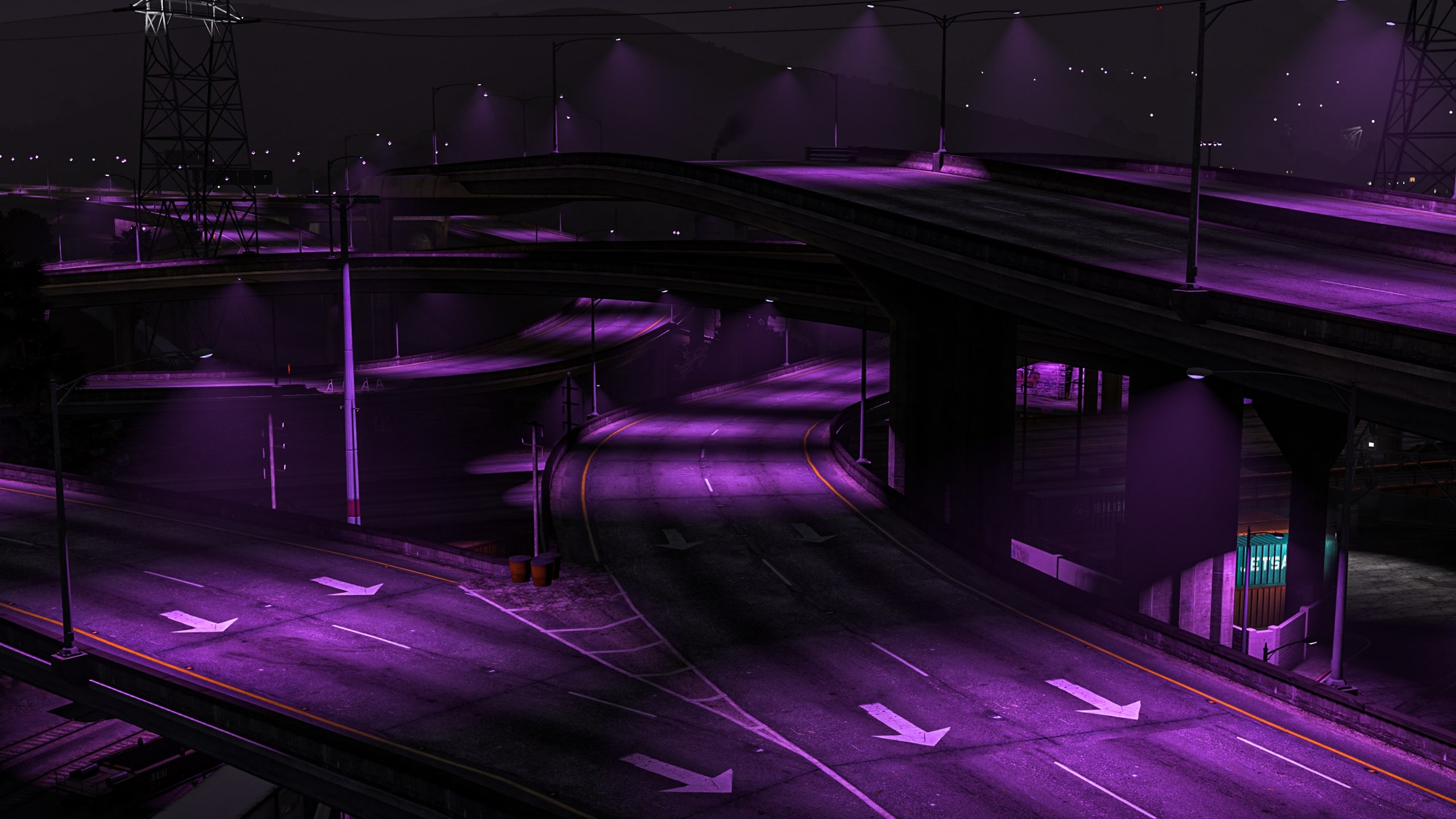 Streetlights 2.0 | Purple • ⚙️ Improvements • 💡 Streetlights — GTA 5 RP Redux