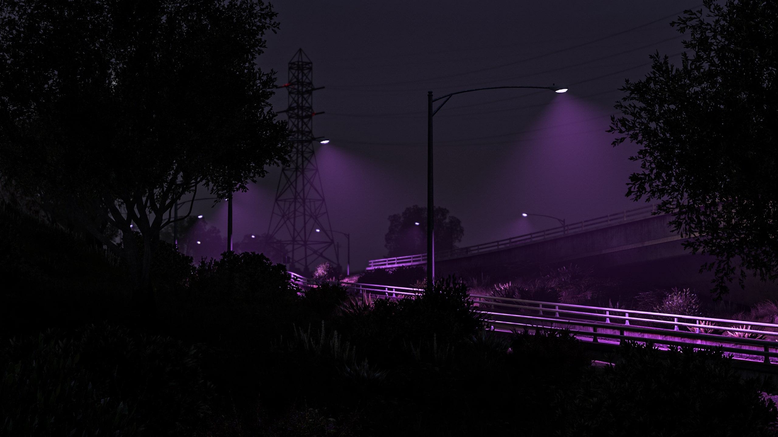 Streetlights 2.0 | Purple • ⚙️ Improvements • 💡 Streetlights — GTA 5 RP Redux