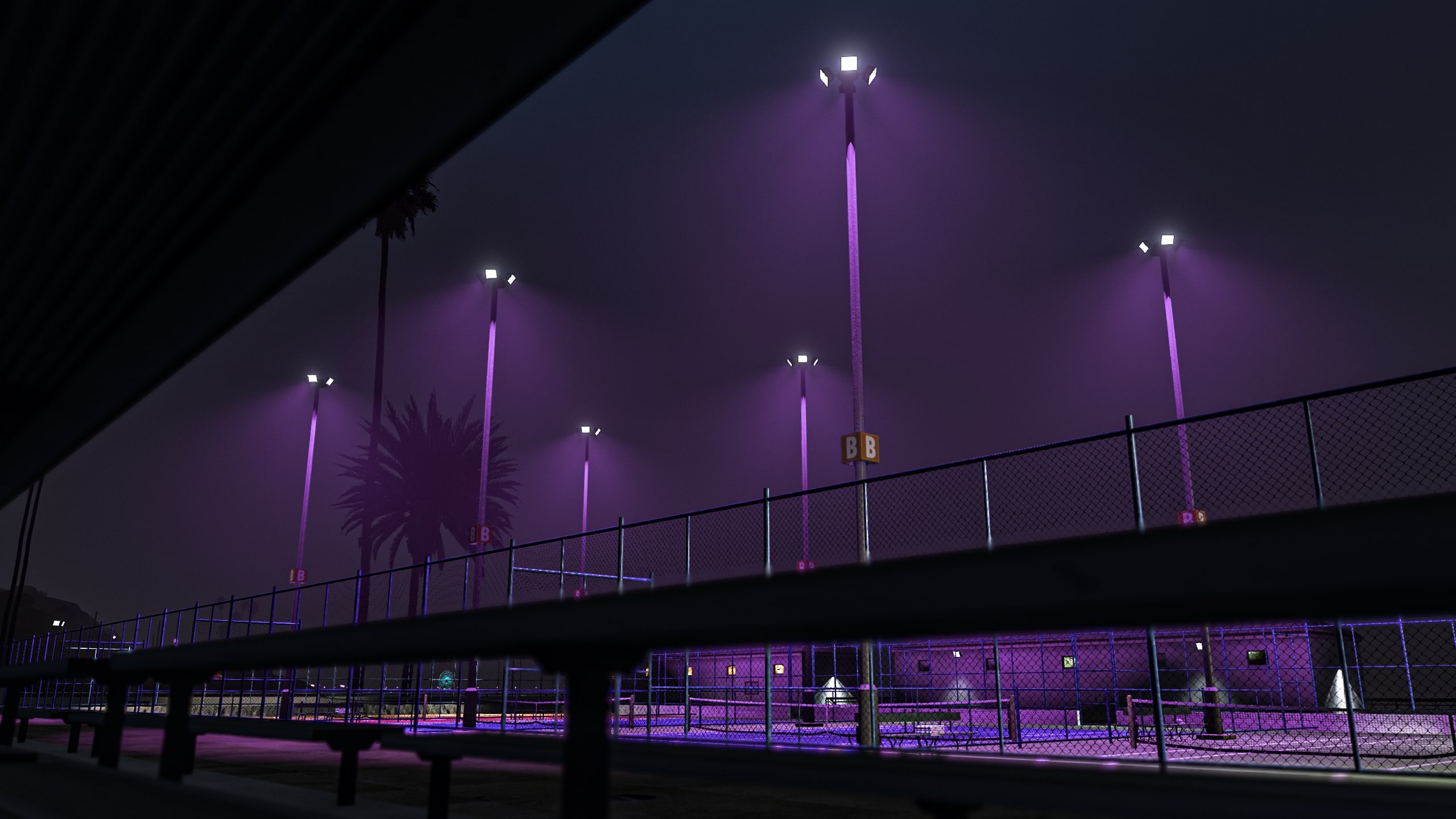Streetlights 2.0 | Purple • ⚙️ Improvements • 💡 Streetlights — GTA 5 RP Redux
