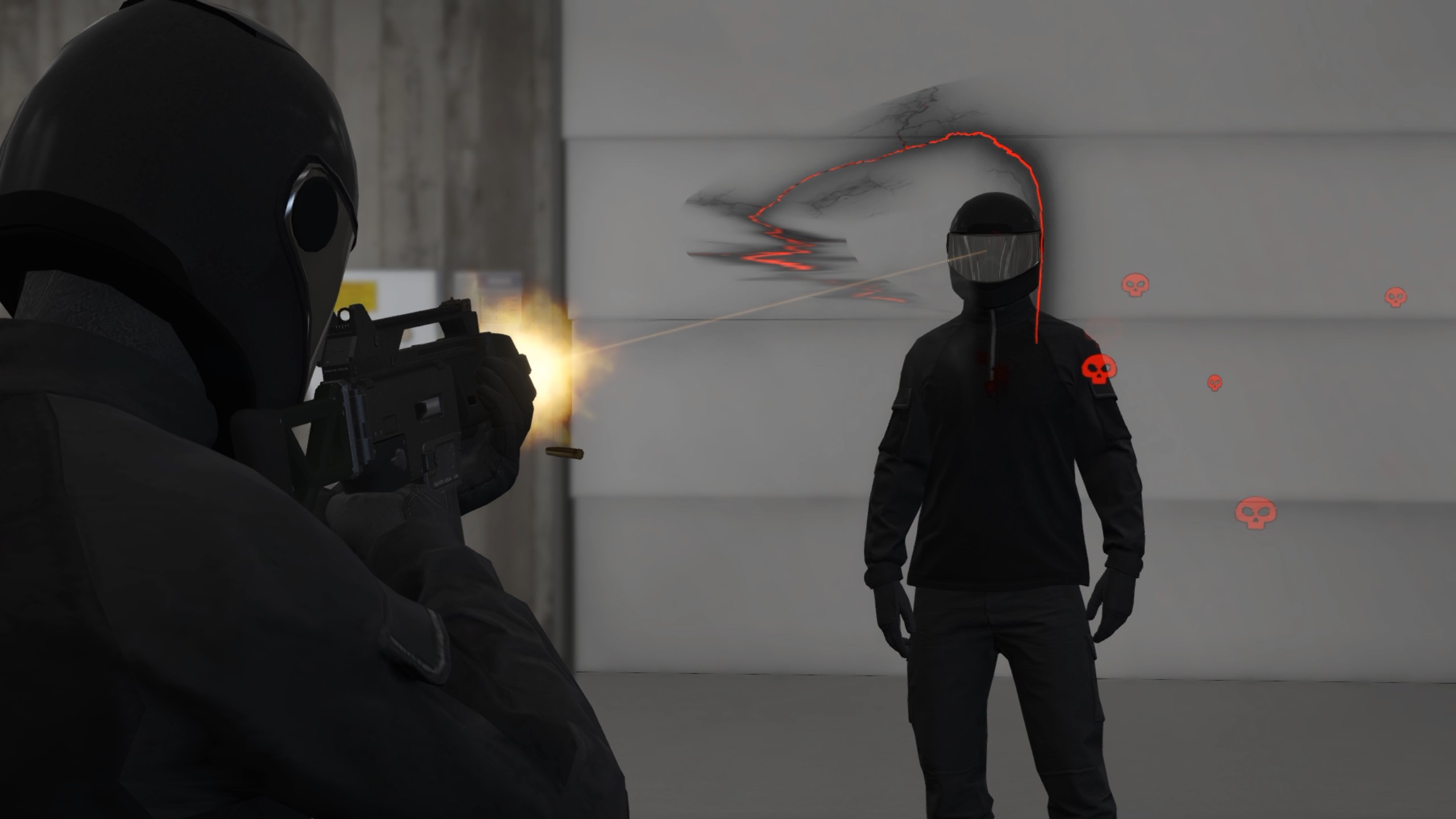 Hit Effect | Lightning & Skulls Red Version • ✨ Effects • 💥 On-hit effects — GTA 5 RP Redux