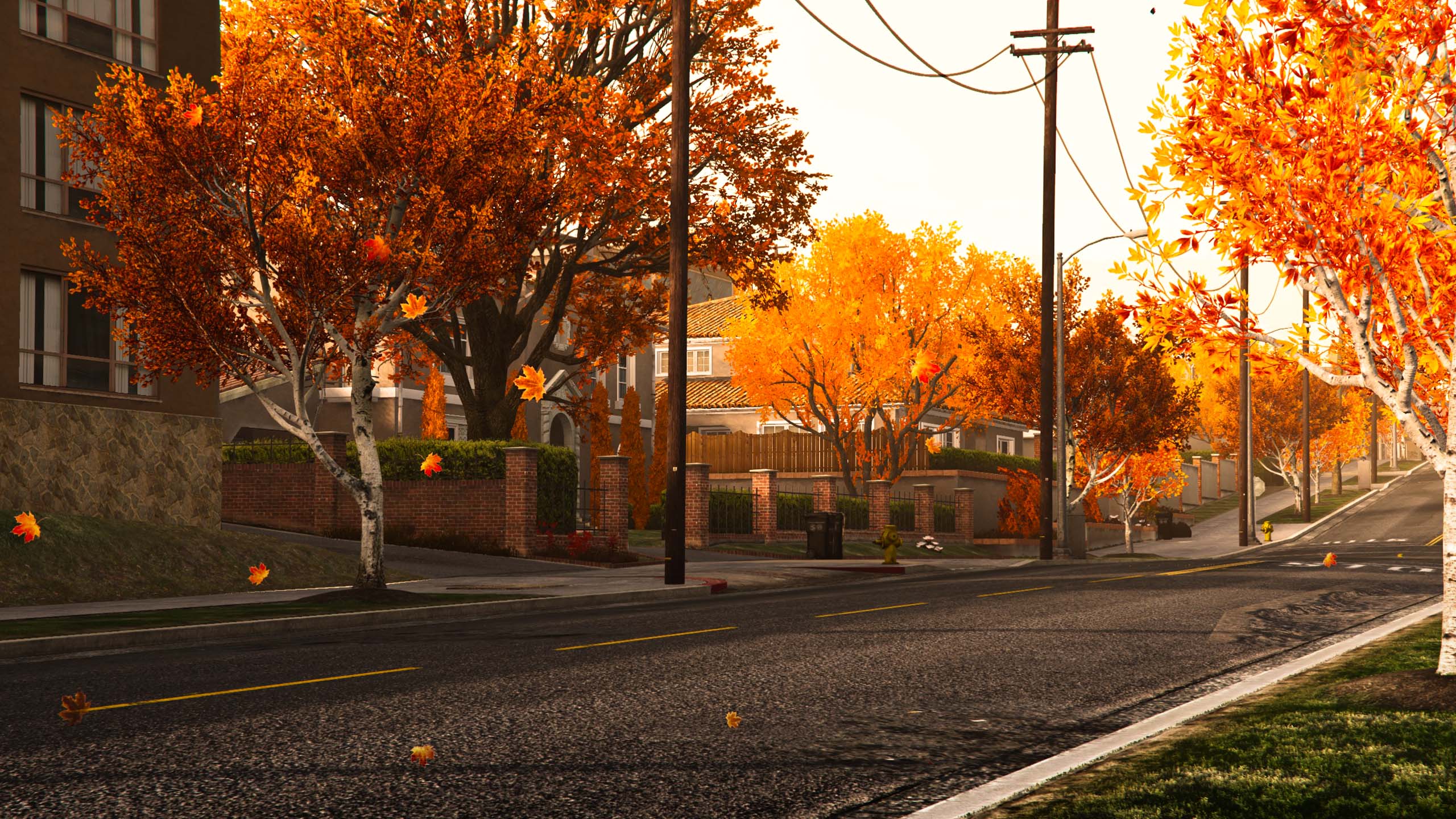 ★ Autumn Trees • ⚙️ Improvements • 🌲 Vegetation — GTA 5 RP Redux