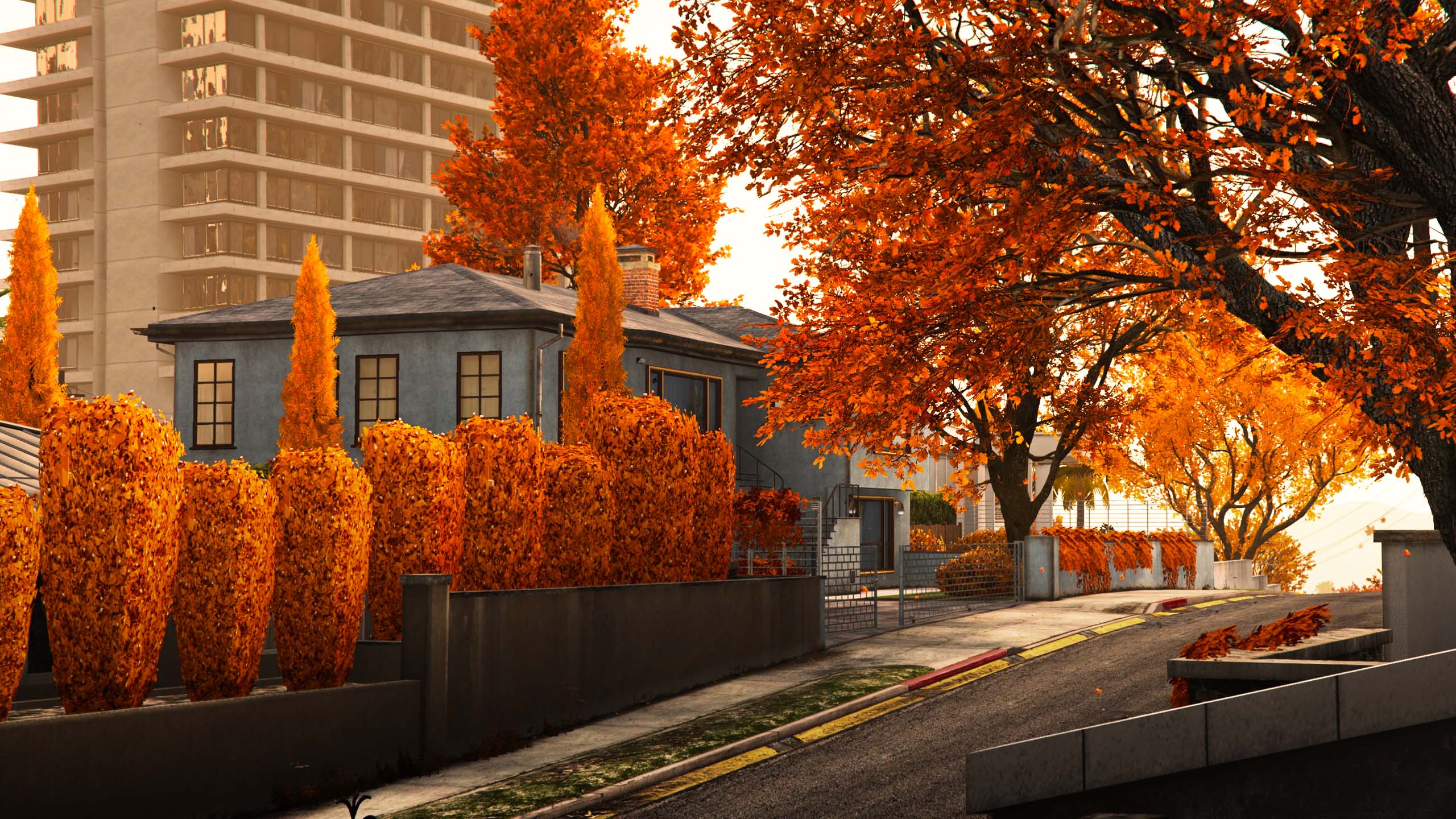 ★ Autumn Trees • ⚙️ Improvements • 🌲 Vegetation — GTA 5 RP Redux