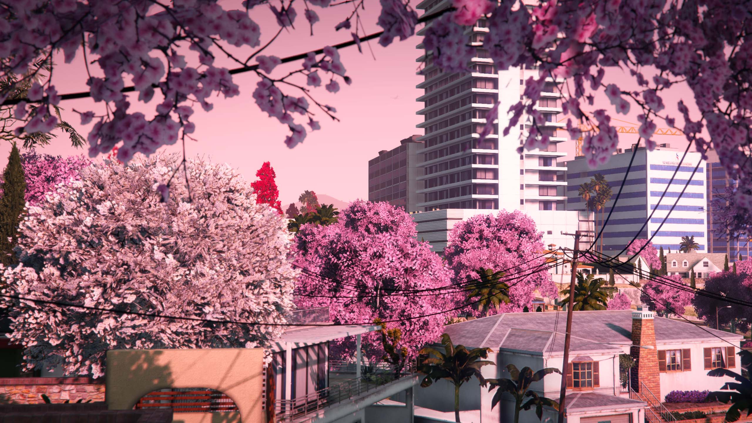 ★ Hanami Trees ✿ • ⚙️ Improvements • 🌲 Vegetation — GTA 5 RP Redux