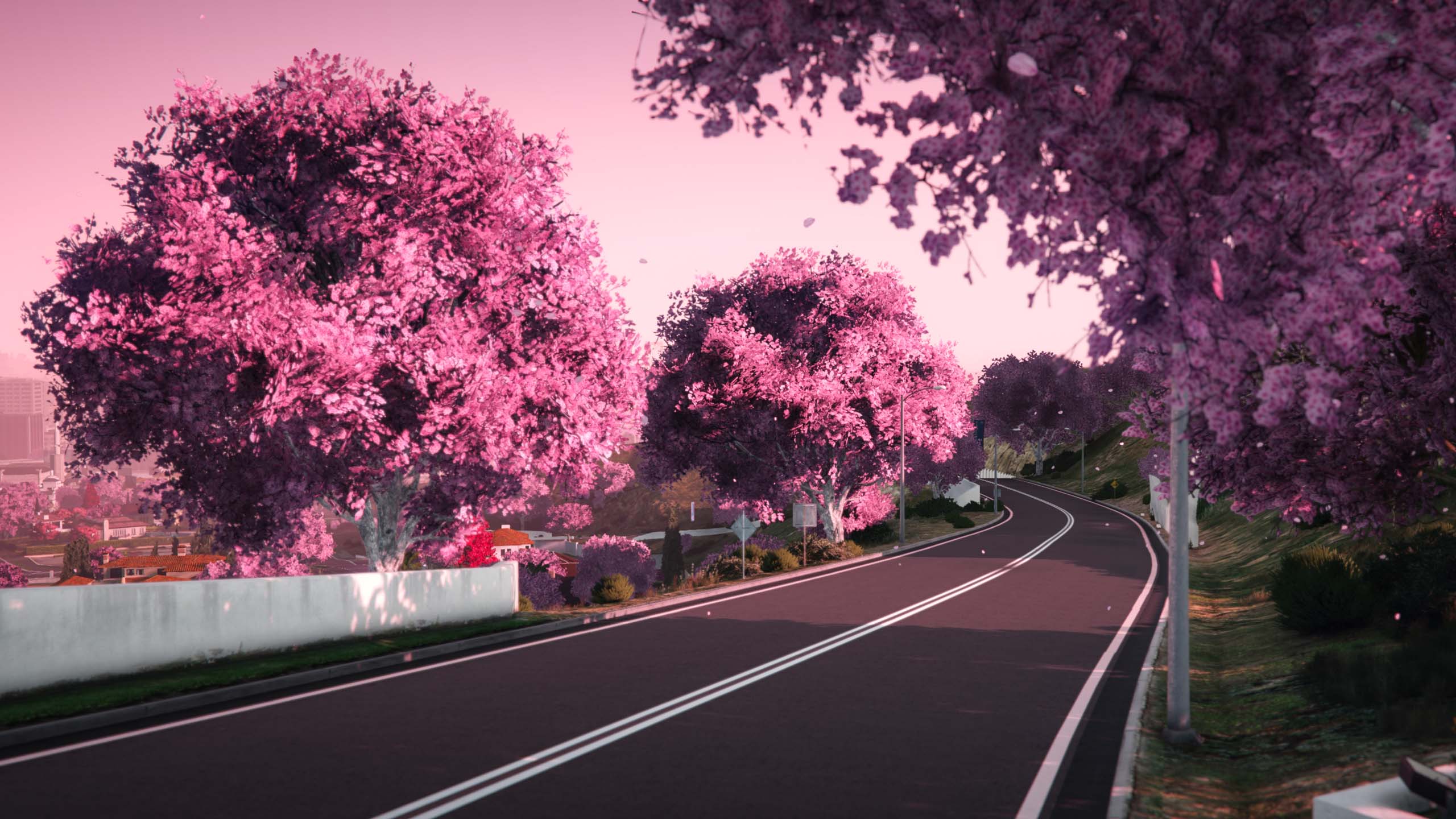 ★ Hanami Trees ✿ • ⚙️ Improvements • 🌲 Vegetation — GTA 5 RP Redux
