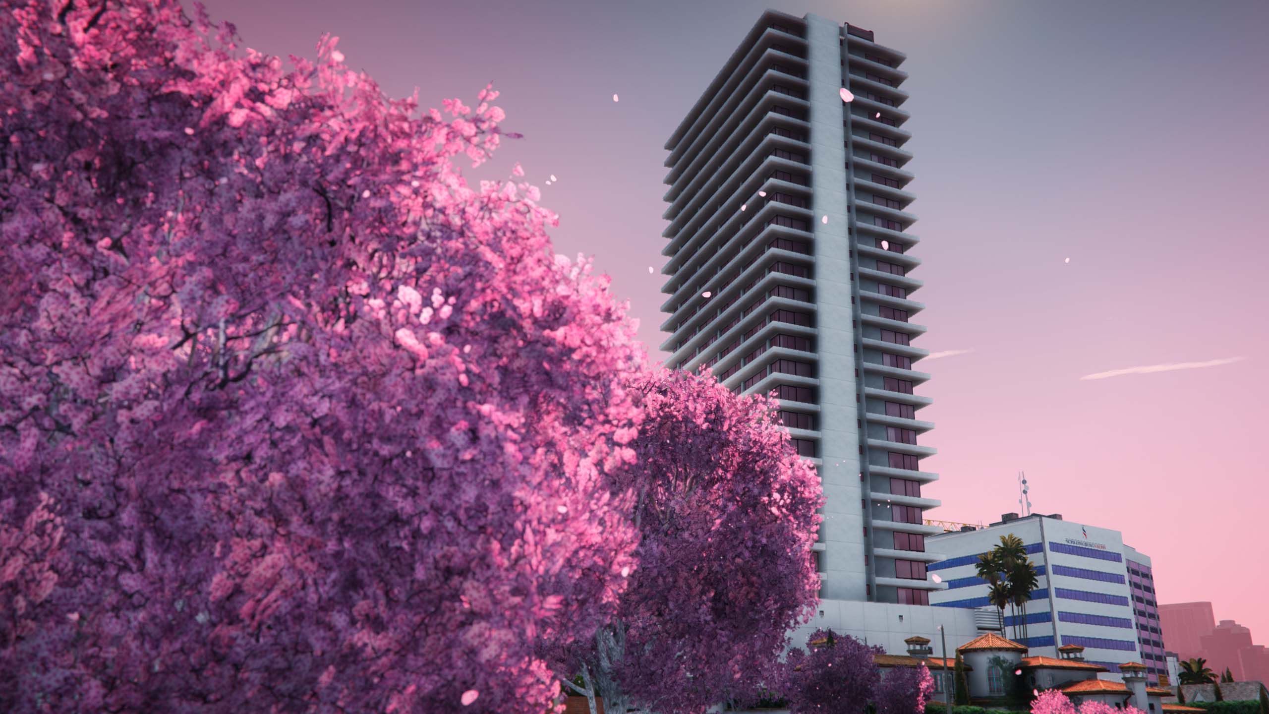 ★ Hanami Trees ✿ • ⚙️ Improvements • 🌲 Vegetation — GTA 5 RP Redux