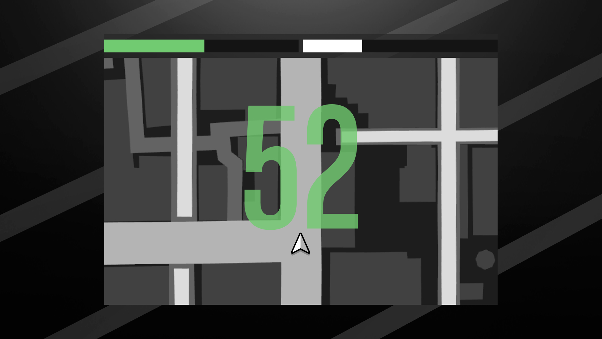 Minimap | Hit indicator Top Green White • 🖥️ Interface • 🧭 Minimap design — GTA 5 RP Redux