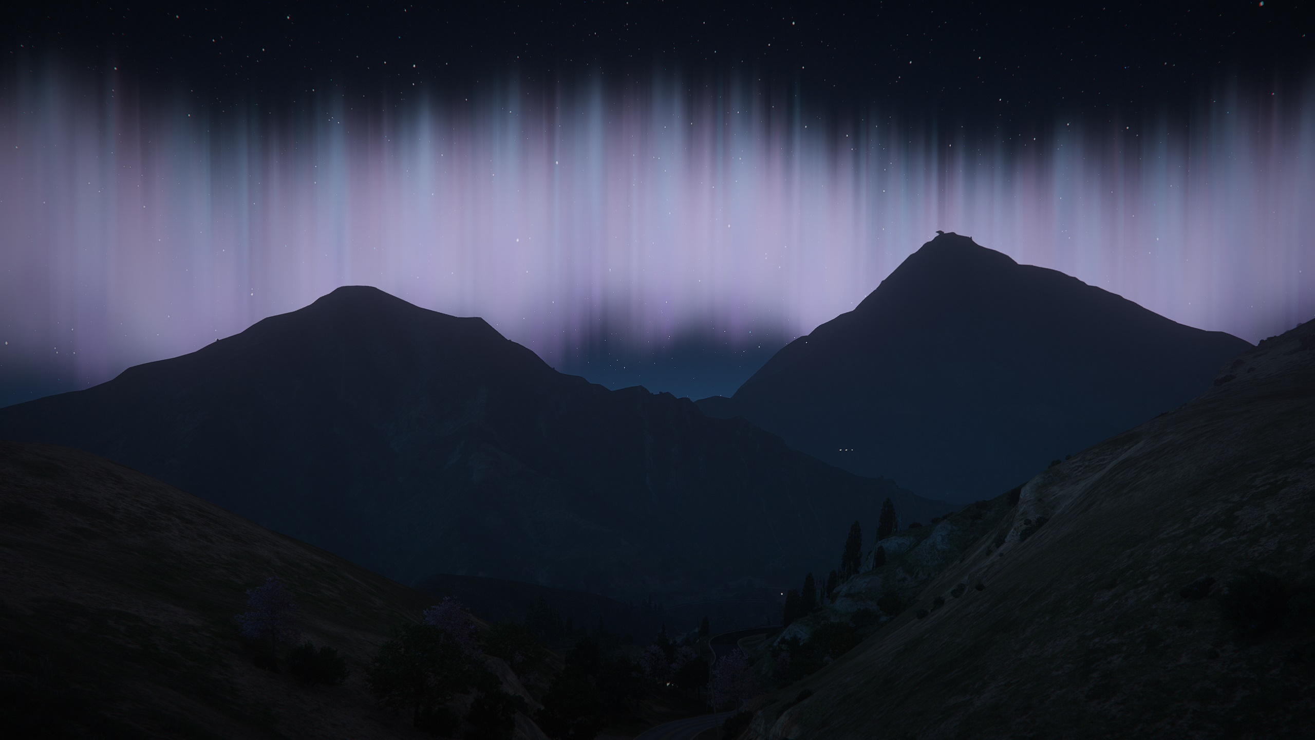 ★ Aurora Borealis | Royal Blue X Cold Purple • ⚙️ Improvements • 🌠 Northern Lights — GTA 5 RP Redux