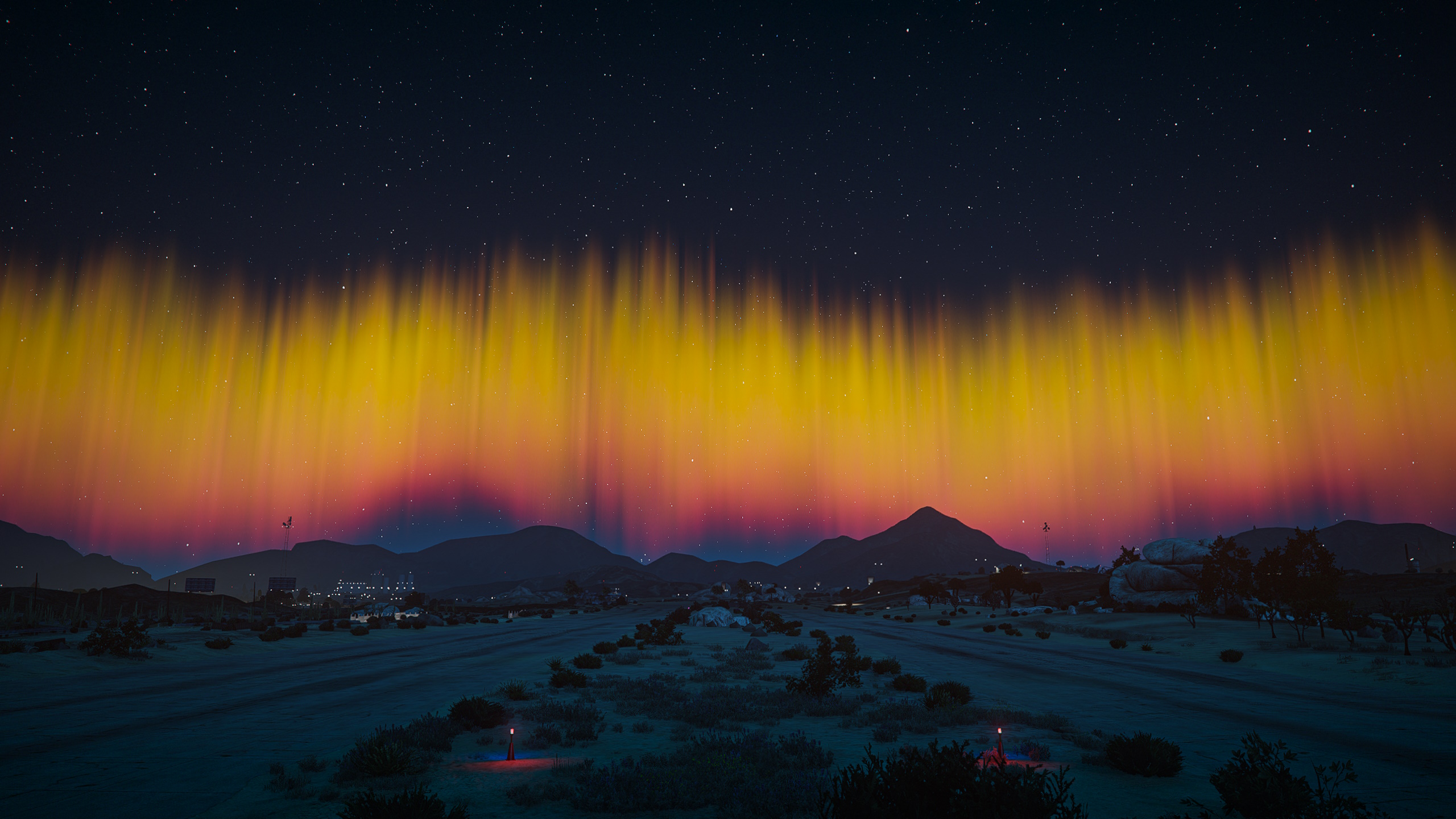 Aurora Borealis | Flush Orange • ⚙️ Improvements • 🌠 Northern Lights — GTA 5 RP Redux