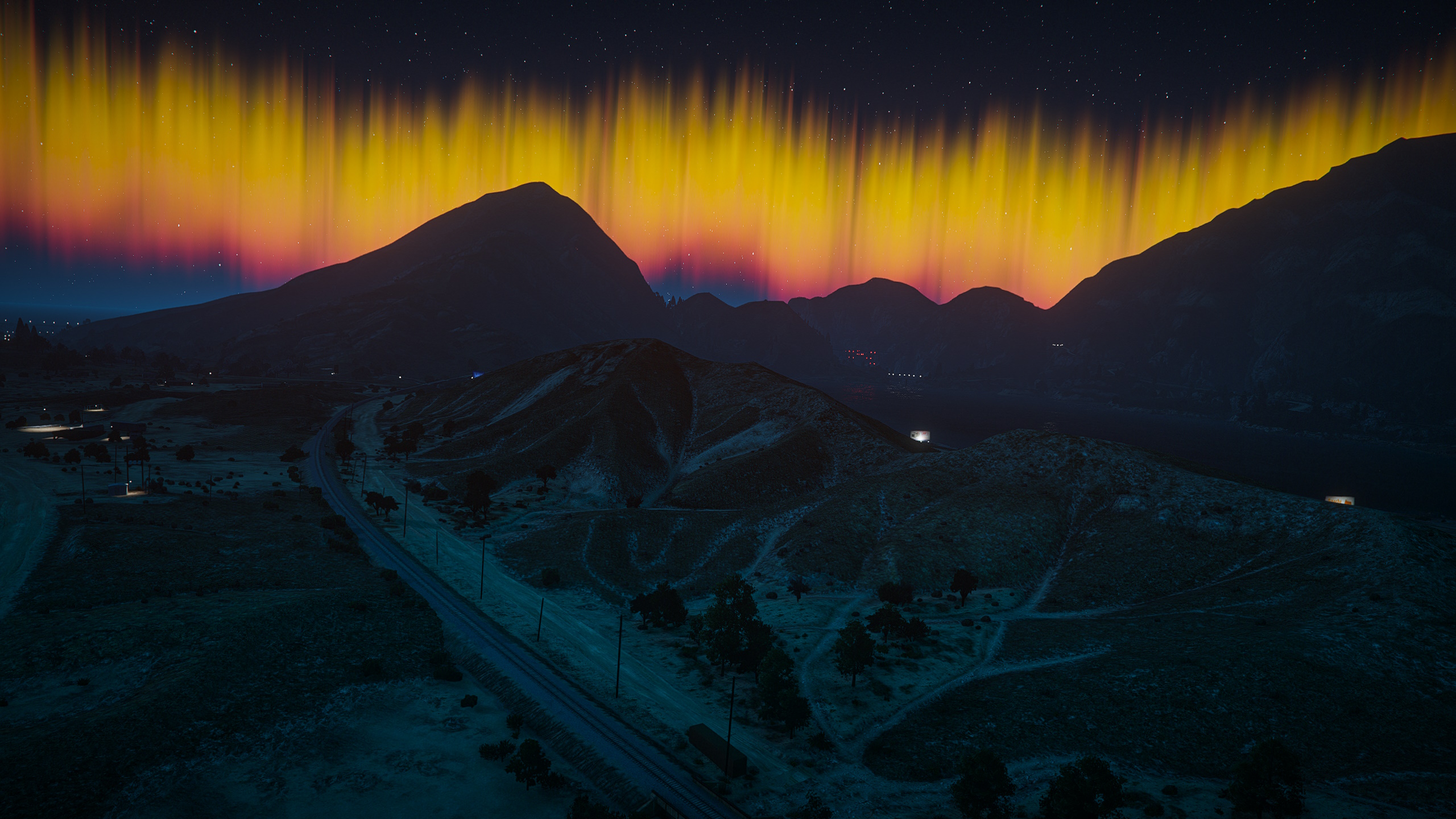Aurora Borealis | Flush Orange • ⚙️ Improvements • 🌠 Northern Lights — GTA 5 RP Redux