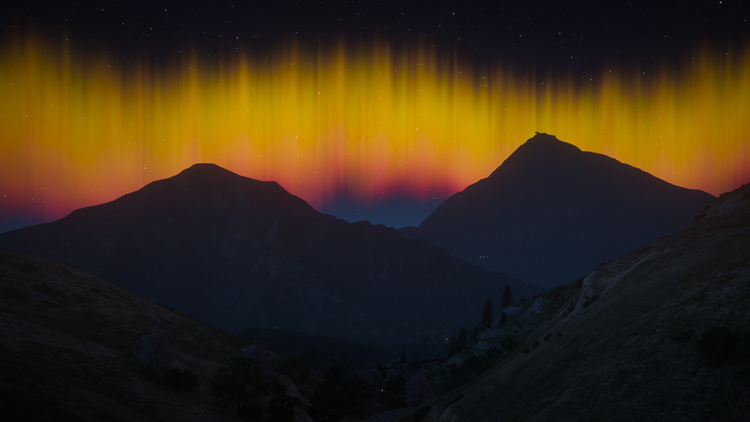 Aurora Borealis | Flush Orange • ⚙️ Improvements • 🌠 Northern Lights — GTA 5 RP Redux