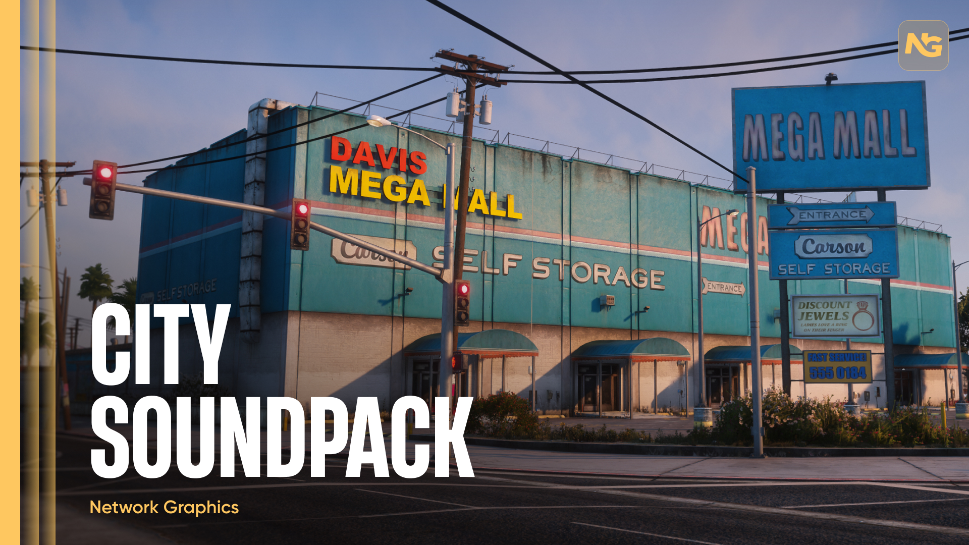 City Soundpack • 🔊 Sounds • 🌬️ Background noise — GTA 5 RP Redux