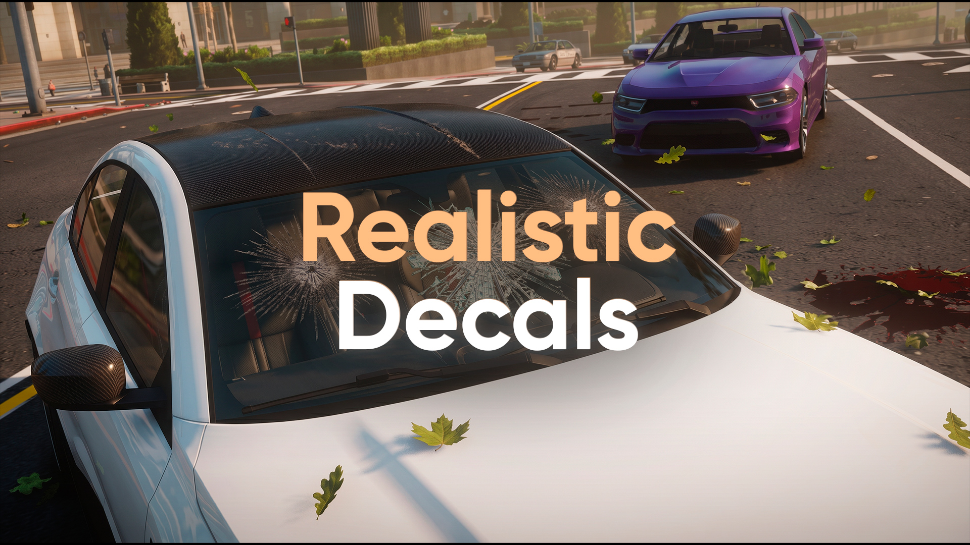 Realistic Decals • ⚙️ Improvements • 💥 Decals — GTA 5 RP Redux