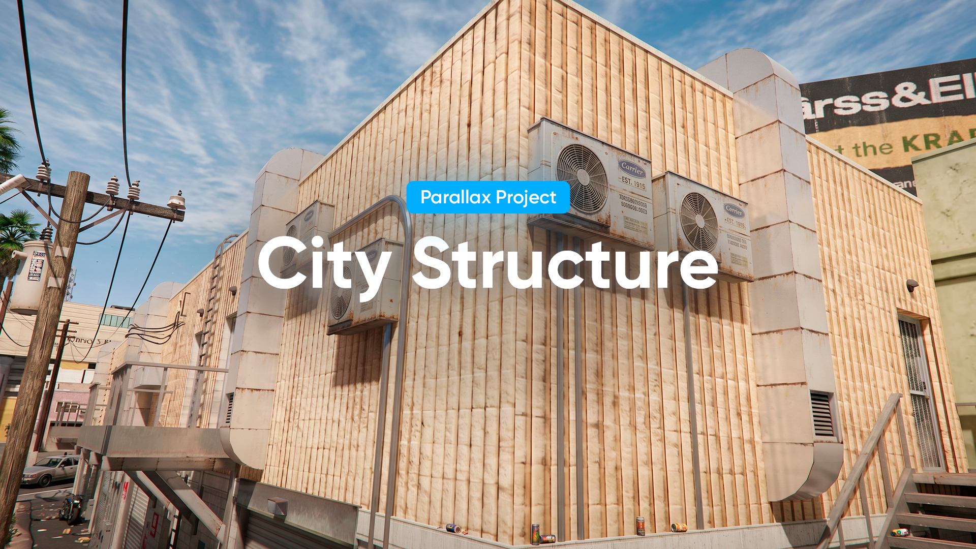 Parallax Project – City Structure • ⚙️ Improvements • 🏢 Buildings — GTA 5 RP Redux