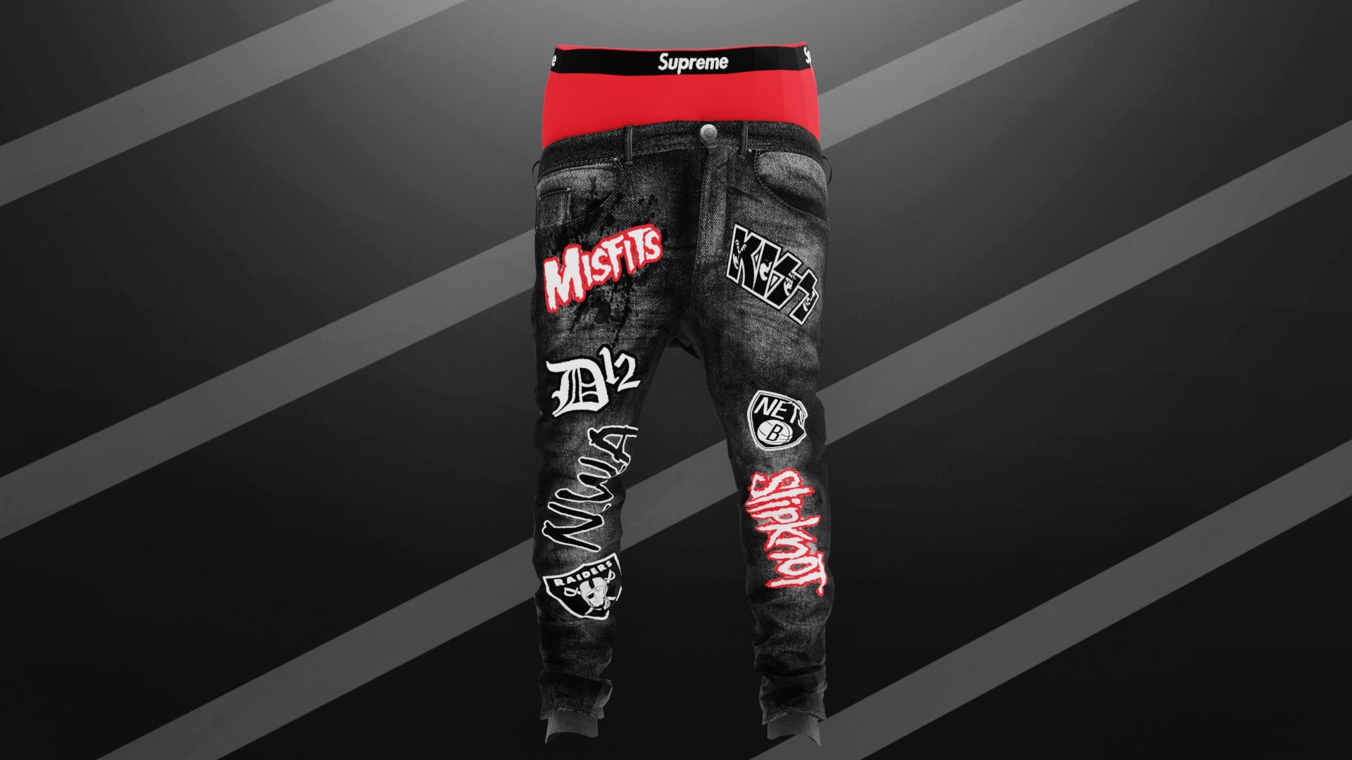 Jeans supreme  • 👕 Clothing • 👖 Pants — GTA 5 RP Redux