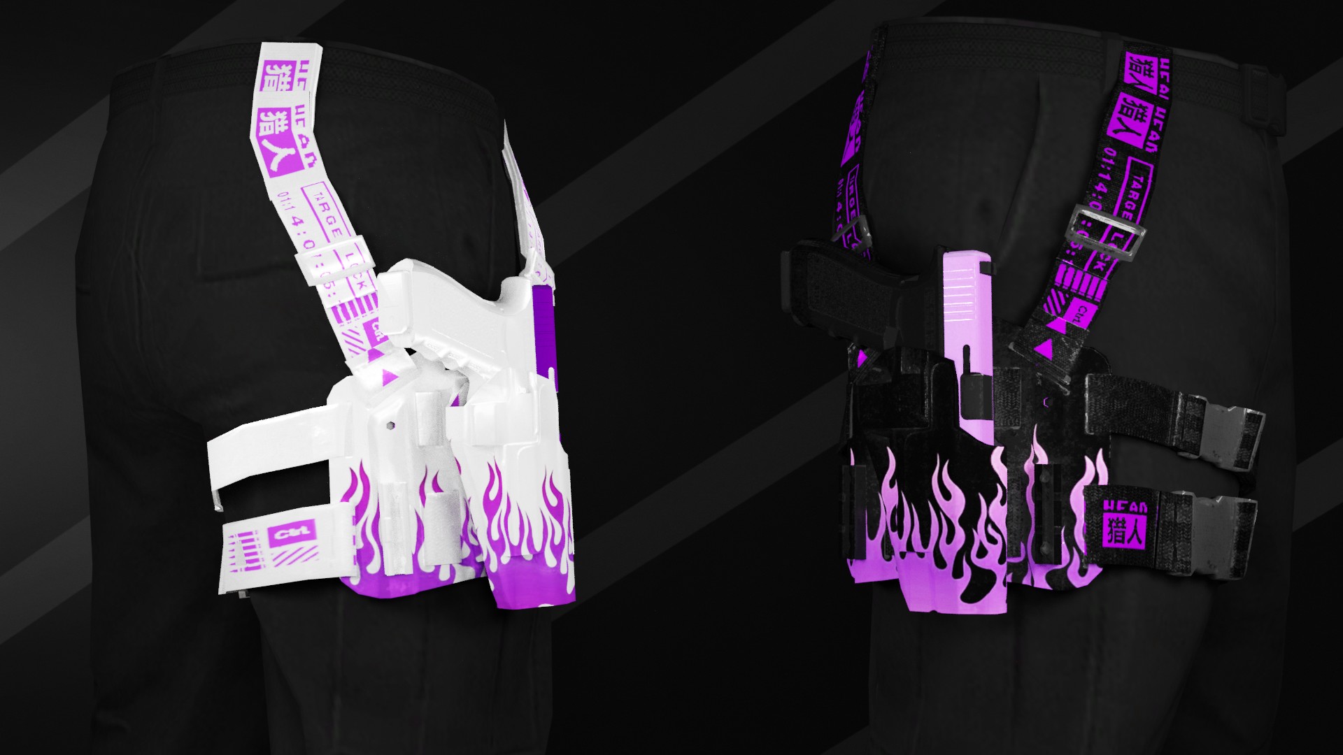 Holster | Purple Flame  • 👕 Clothing • 📿 Chain — GTA 5 RP Redux