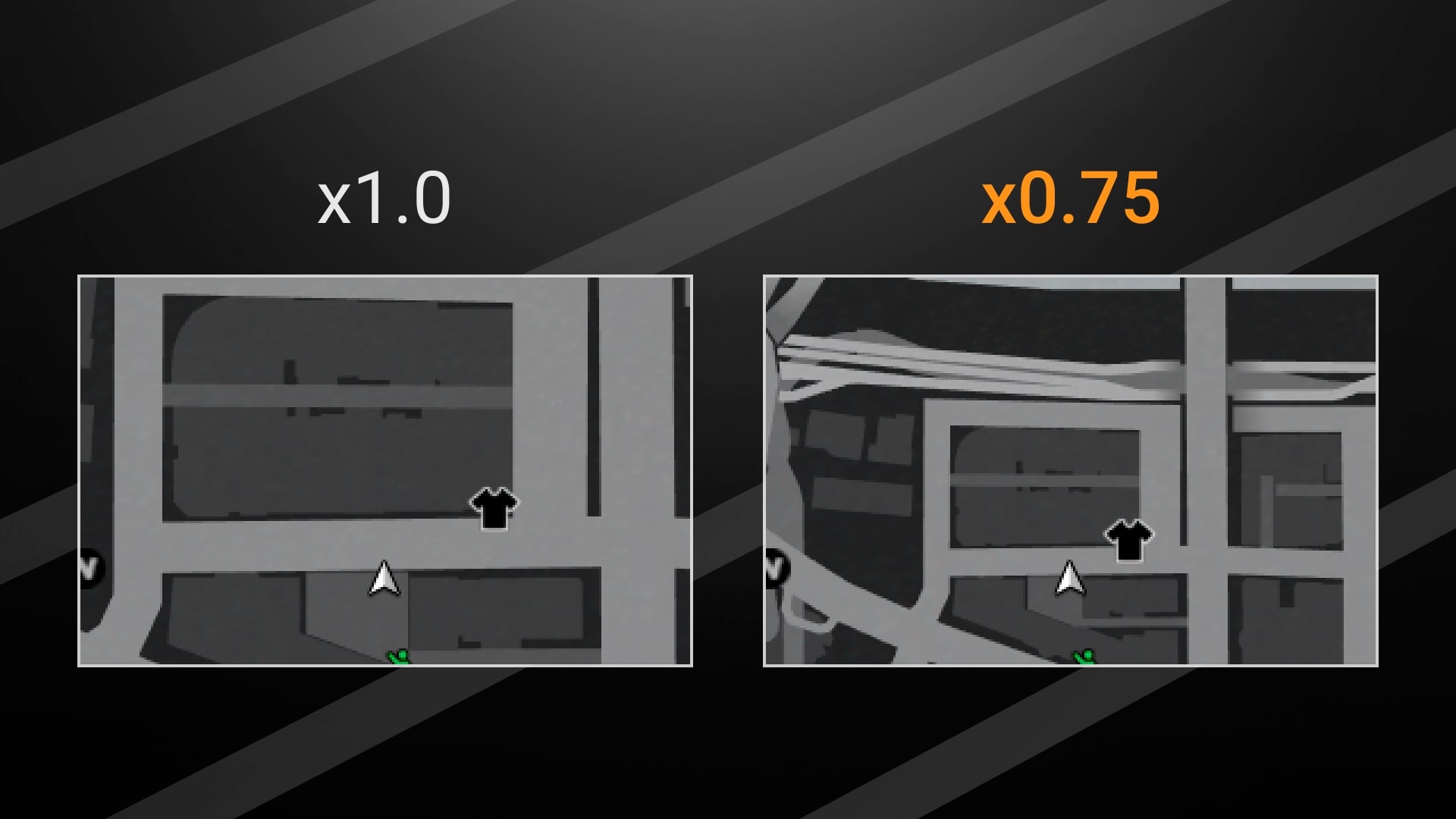 Map scale - x0.75 • 🖥️ Interface • 🔎 Minimap Zoom — GTA 5 RP Redux