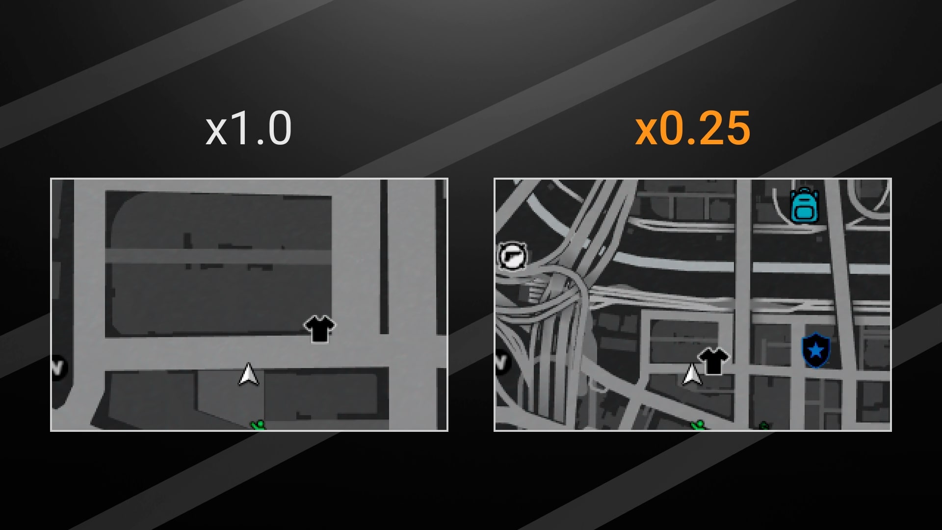 Mod Map scale - x0.25 for GTA 5 RP • 🖥️ Interface • 🔎 Minimap Zoom ...