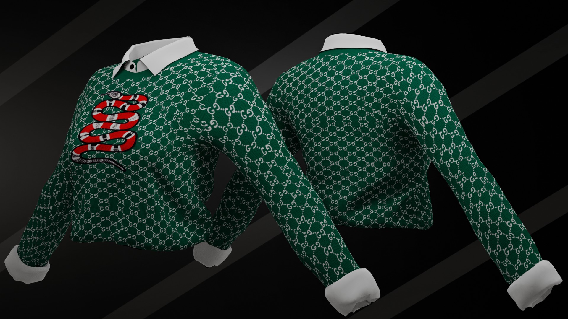 Turtleneck | Top Gucci Woman • 👕 Clothing • 🧥 Turtleneck — GTA 5 RP Redux