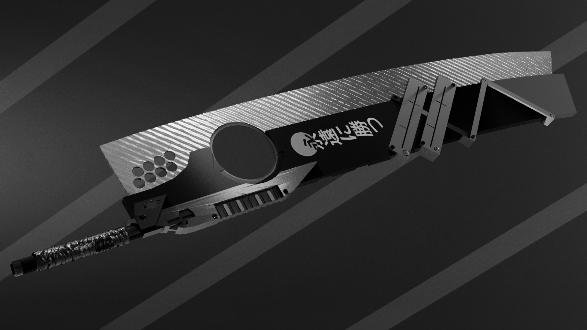 Sword for the back | Kanazuka  • 👕 Clothing • 🎒 Back accessories — GTA 5 RP Redux