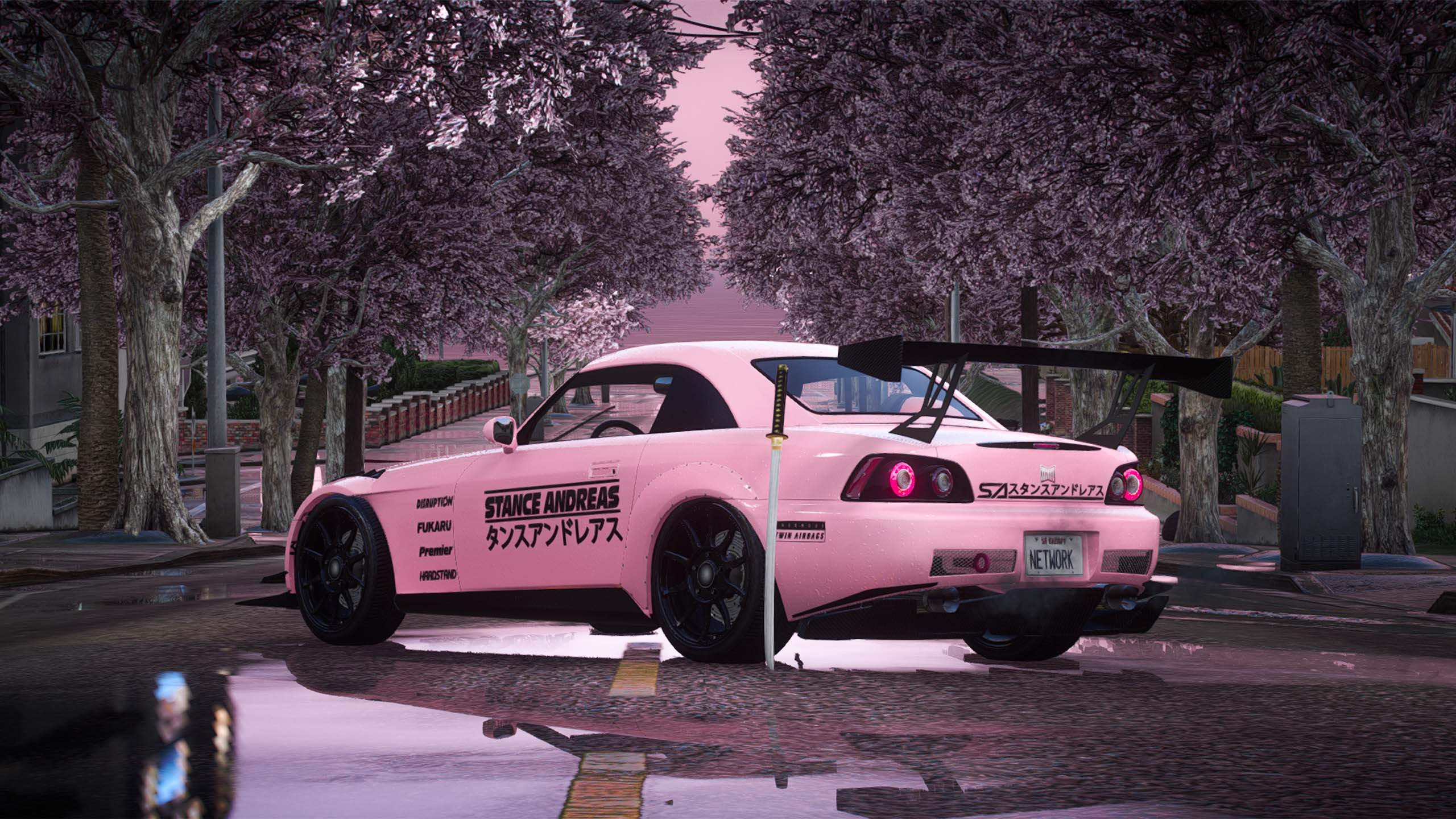 ★ Sakura Bloom • ⚙️ Improvements • 🌲 Vegetation — GTA 5 RP Redux