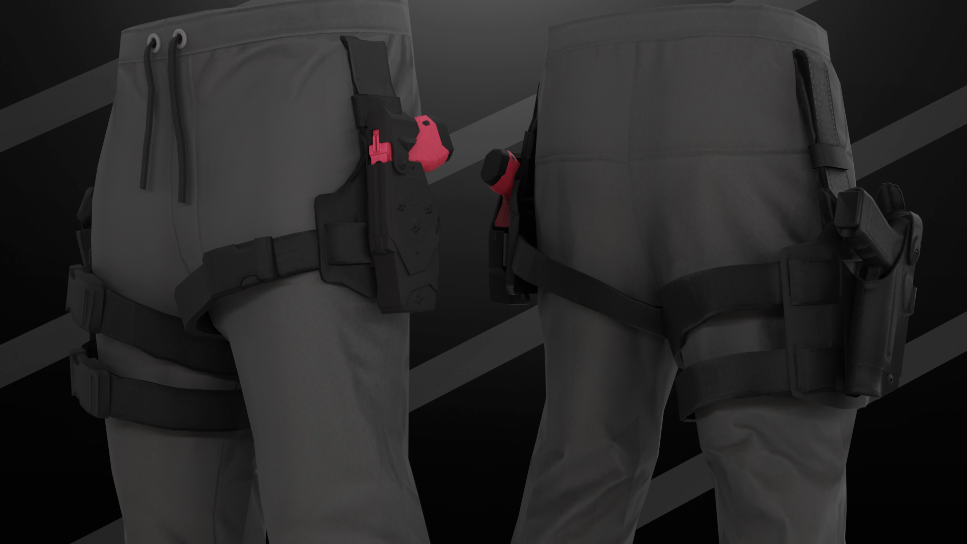Holster with a taser gun  • 👕 Clothing • 📿 Chain — GTA 5 RP Redux